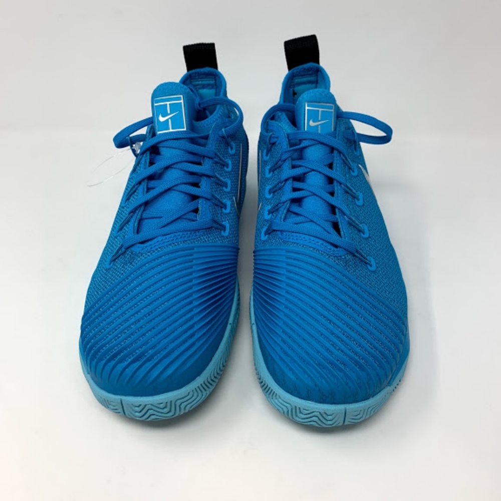 Nike Air Zoom Ultra React HC Blue Fury Tennis Shoe - Picture 6 of 7
